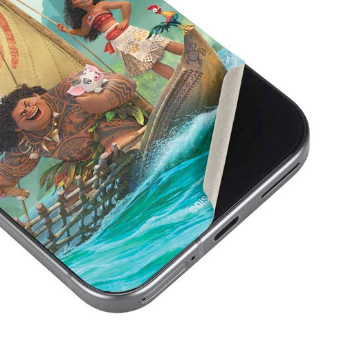Disney Princess Moana and Maui Set Sail Pixel 9 Pro XL Skin
